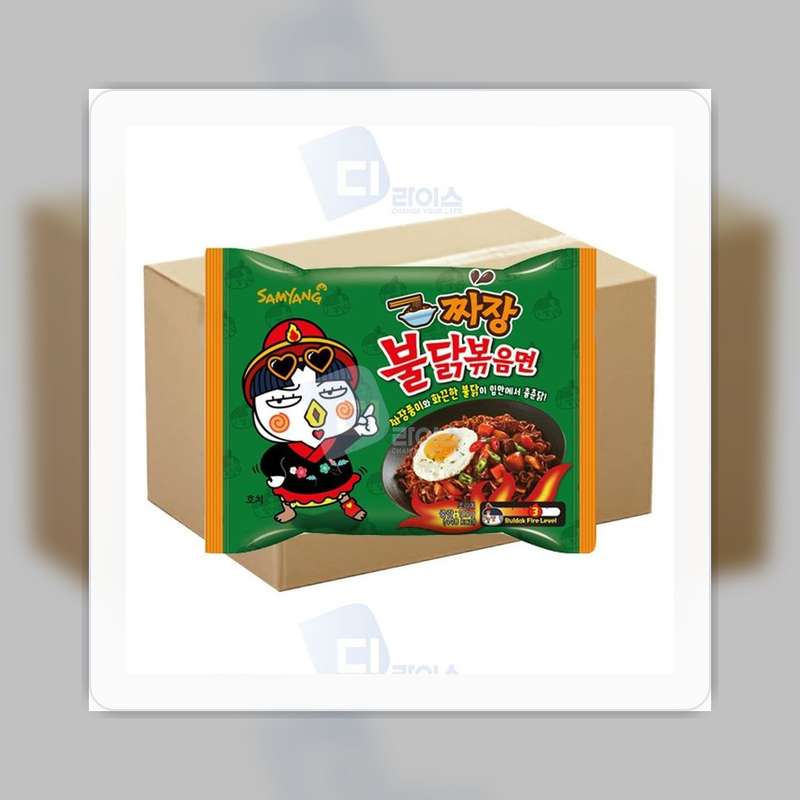 짜장불닭볶음면